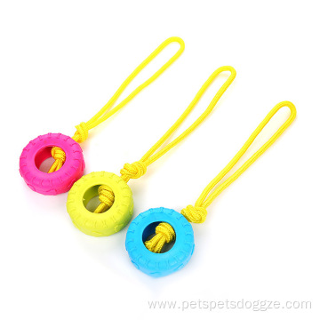 Durable Pet Dog Rope Toys With TPR